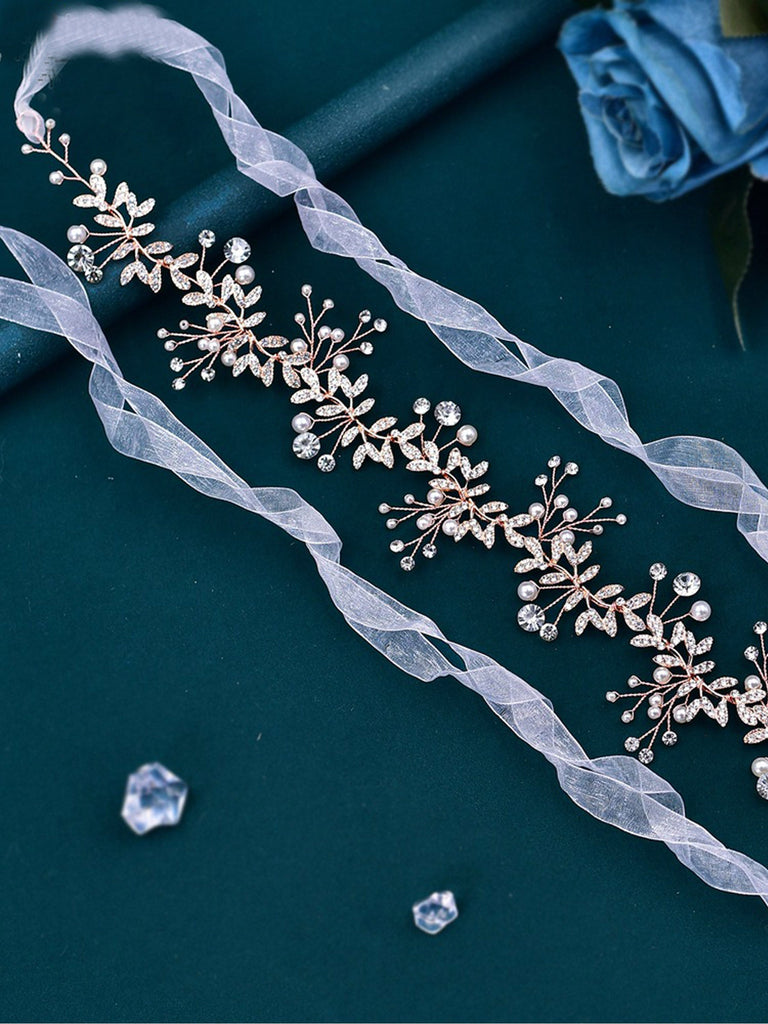 Elegant Luxury Beaded Brides Sash For Wedding,Party Prom,SH233