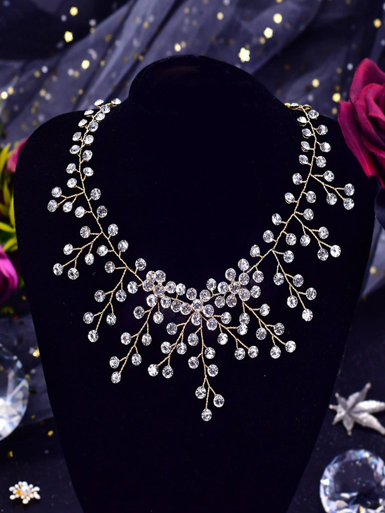 Gorgeous Beaded Luxury Necklace For Women, HN01