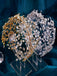 Shining Luxury Rhinestone Hair Hoop Wedding Accessories for Women, HP414