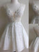 2017 popular white lace see through gorgeous freshman cute homecoming prom gowns dress,BD0069
