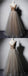 Cute Spaghetti Straps A-line V-neck Cheap Long Prom Dresses,12799