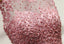 Dusty Pink Lace Beaded See Through Homecoming Prom Dresses, Affordable Short Party Prom Dresses, Perfect Homecoming Dresses, CM267