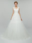 Sexy Backless Simple V-Neck Cheap Wedding Dresses Online, Cheap Bridal Dresses, WD552