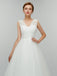 Sexy Backless Simple V-Neck Cheap Wedding Dresses Online, Cheap Bridal Dresses, WD552