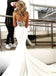 Spaghetti Straps Lace Mermaid Wedding Dresses Online, Cheap Bridal Dresses, WD637