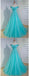 Sparkly Blue A-line Off Shoulder Long Prom Dresses Online, Dance Dresses,12520