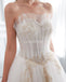 Sweetheart A-line Gold Lace Beaded Cheap Wedding Dresses Online, Cheap Bridal Dresses, WD571