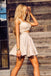 Two Pieces Straps Short Homecoming Dresses Under 100, CM381