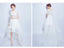 White Half Sleeves Short Homecoming Dresses,Cheap Short Prom Dresses,CM926