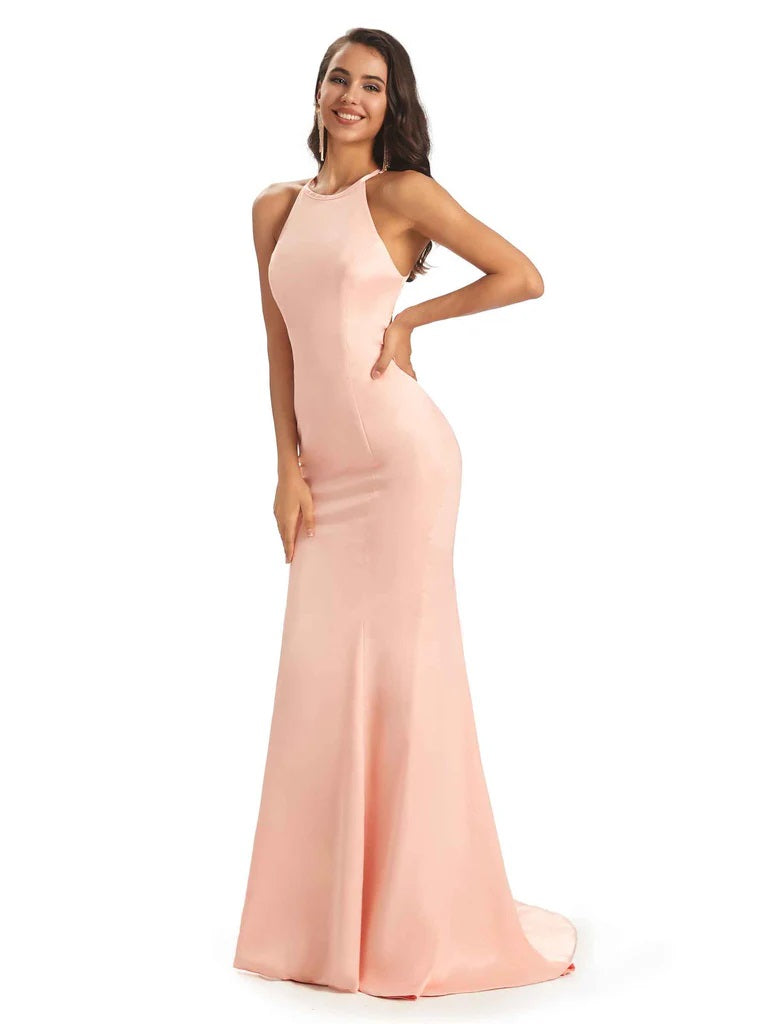 Simple Sabrina Sexy Cheap Long Bridesmaid Dresses Online, WG571