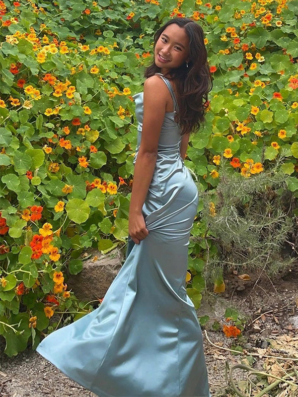 Sexy Blue Mermaid Maxi Long Party Prom Dresses To Impress,Evening Dress,13398