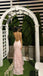 Sexy Pink Mermaid Backless Maxi Long Party Prom Dresses,Evening Dress,13325