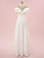 Elegant Ivory A-line With Beading Maxi Long Party Prom Dresses,Evening Dress,13307