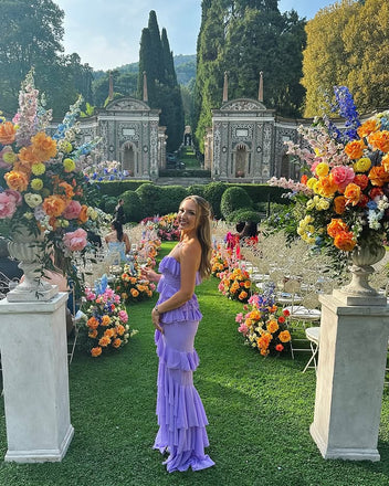 Elegant Lilac Mermaid Sweetheart Long Party Prom Dresses To Impress,Evening Dress,13488