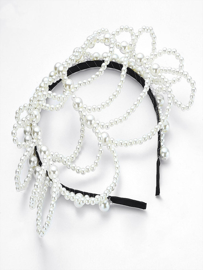 Elegant Tassel pearl headdress Accessories for Women, SA01