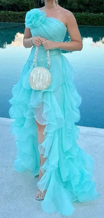 Gorgeous Green A-line Maxi Long Party Prom Dresses To Impress,Evening Dress,13371