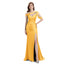 Mismatched Marigold Mermaid Cheap Bridesmaid Dresses Online, WG1082