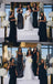 Mismatched Black Mermaid Maxi Long Bridesmaid Dresses For Wedding,WG1561