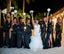 Mismatched Black Mermaid Maxi Long Bridesmaid Dresses For Wedding,WG1575