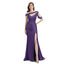 Mismatched Plum Mermaid Cheap Bridesmaid Dresses Online, WG1084