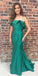 Popular Green Sheath Spaghetti Straps Maxi Long Party Prom Dresses, Evening Dress,13177