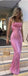 Sexy Pink Mermaid Spaghetti Straps Maxi Long Party Prom Dresses, Evening Dress,13182