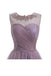2018 Dusty Purple Cheap Short Homecoming Dresses Online, CM634