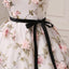 V Neck A line Lace Flower Long Evening Prom Dresses, 17553