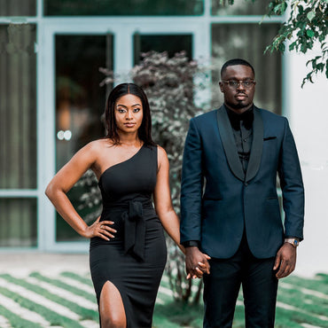 Black Mermaid One Shoulder Side Slit Cheap Long Bridesmaid Dresses,WG1356