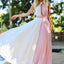 Chiffon A-line Halter Sleeveless Long Bridesmaid Dresses Online, WG802