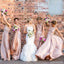 Convertible Long Jersey High Quality Cheap Wedding Bridesmaid Dresses, WG337