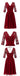 Dark Red Long Sleeve Lace Short Bridesmaid Dresses, Cheap Custom Short Bridesmaid Dresses, Affordable Bridesmaid Gowns, BD024