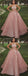 Gorgeous Pink A-line One Shoulder Maxi Long Prom Dresses,Evening Dresses,13016