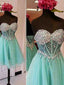 Green Sweetheart Short Homecoming Dresses,Cheap Short Prom Dresses,CM917