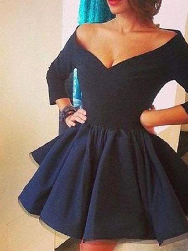 long sleeve black dresses for juniors Juniors' Black Dresses