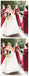 Jewel Dark Red Chiffon Cheap Long Cheap Bridesmaid Dresses Online, WG618