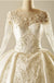 Long Sleeve V Neckline Lace Long Tail Wedding Dresses, Custom Made Wedding Dresses, Cheap Wedding Bridal Gowns, WD221