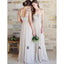 Mismatched Champagne Custom Lace Cheap Long Bridesmaid Dresses Online, WG349