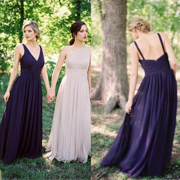 Mismatched Chiffon Cheap Bridesmaid Dresses Online, WG765