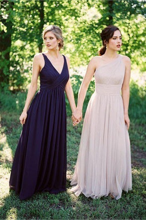 Mismatched Chiffon Cheap Bridesmaid Dresses Online, WG765