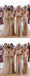 Mismatched Chiffon Cheap Long Cheap Bridesmaid Dresses Online, WG635