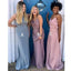 Mismatched Custom Cheap Long Bridesmaid Dresses Online, WG352