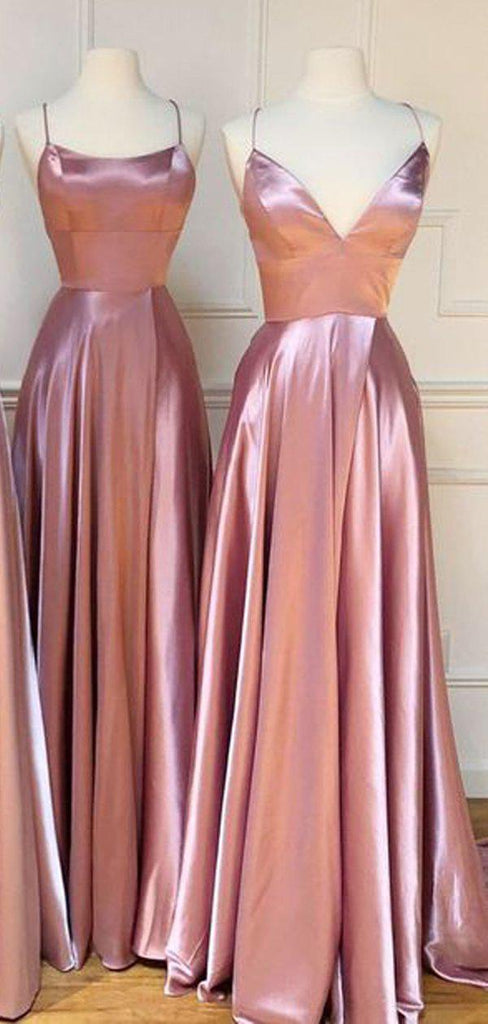Mismatched Dusty Rose Cheap Bridesmaid Dresses Online, WG772