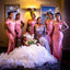Mismatched Pink Mermaid Cheap Long Bridesmaid Dresses Online,WG1469