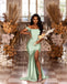 Mismatched Sage Mermaid Cheap Long Bridesmaid Dresses Online,WG1093