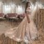 Off Shoulder Lace Applique Wedding Dresses Online, Cheap Bridal Dresses, WD646
