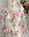 Open Back Lace Flower Cheap Homecoming Dresses Online, Cheap Short Prom Dresses, CM743