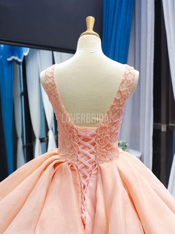 Peach Peach Embellished Ethnic Gown by HER CLOSET for rent online | FLYROBE