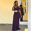 Purple Mermaid Off Shoulder Cheap Long Bridesmaid Dresses,WG1287