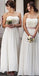 Scoop Cute Flower Long Bridesmaid Dresses Online, Cheap Bridesmaids Dresses, WG726